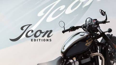 Triumph Icon Edition with logo